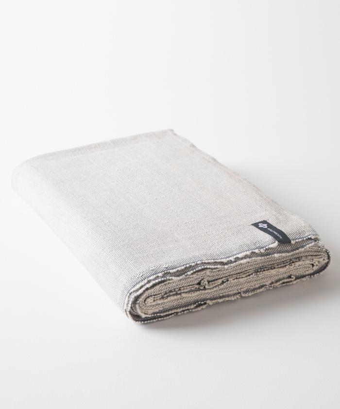 Classic Cotton Yoga Blanket- Stone - Sapphire Day Spa